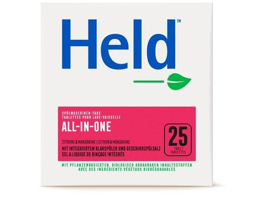 Held Geschirrspül-Tabs All in One Zitrone Inhalt 0.5kg