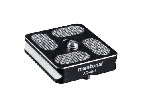 mantona kaleido Schnellwechselplatte sw 40x38x10mm
