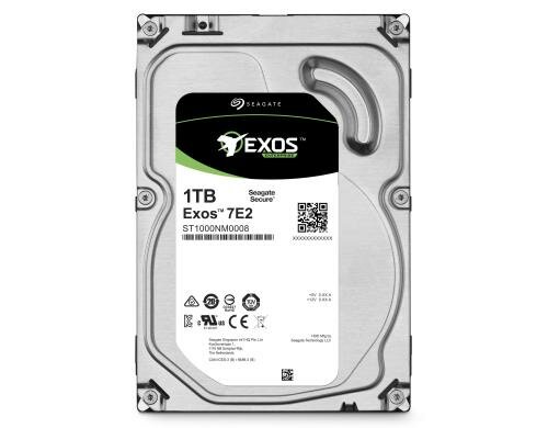 HD Seagate Exos 7E2 1TB 3.5 SATA 7200rpm, 128MB Cache, SATA 6GB/s, 512n