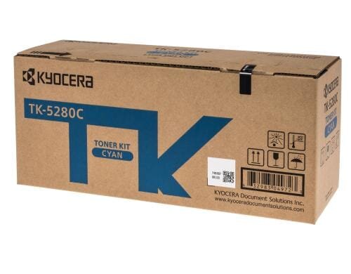 Toner Kyocera TK-5280C,zuP/M6235,M6635cidn cyan, ca. 11000 S. bei 5% Deckung