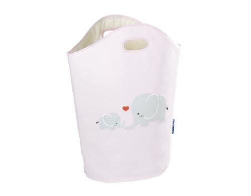 Wenko Wäschekorb Kids Elli rosa 40 x 20 x 52 cm, 24 L