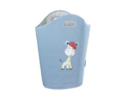 Wenko Wäschekorb Kids Gerry blau 40 x 20 x 52 cm, 24 L