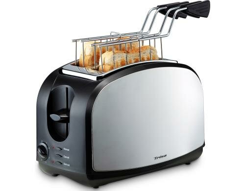 Trisa Toaster Crispy Snack Inkl. zwei Zangen