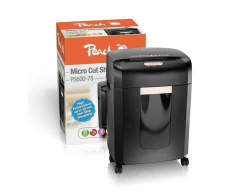 Peach Aktenvernichter Micro Cut PS600-75 8 Blätter