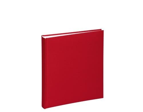 Pagna Fotoalbum Leineneinband 210x250mm rot, 40 Seiten
