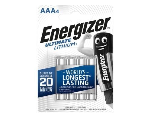 ENERGIZER Ultimate Lithium Micro AAA 4 Stk 4 Stück