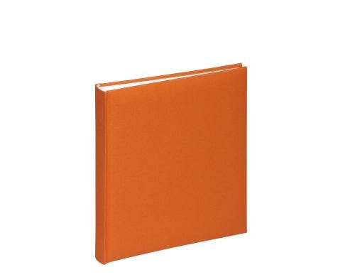 Pagna Fotoalbum Leineneinband 210x250mm orange, 40 Seiten