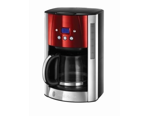 Russell Hobbs Kaffeemaschine Luna Solar 12 Tassen Fassungsvermögen (1,5 l)