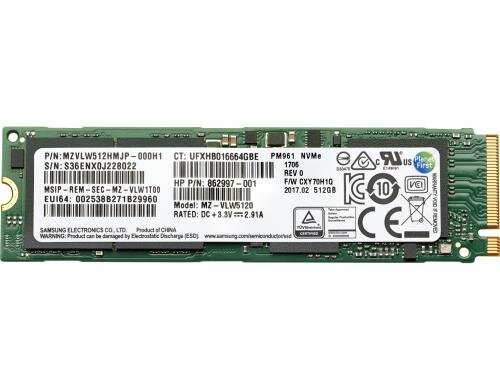 HP 512GB SSD TLC PCIe, 3x4 NVMe, M.2