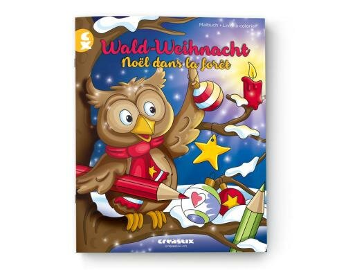 Creastix Malbuch Waldweihnacht 21 x 26