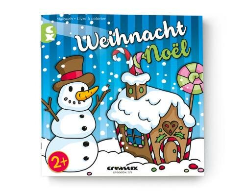 Creastix Malbuch Weihnacht 21 x 21