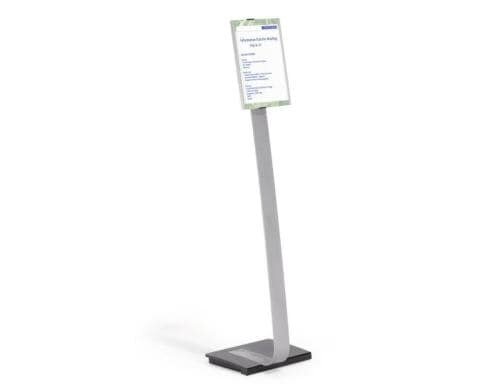 Durable Bodenständer Info Sign A4 Höhe: 1.18m, quer: 1.11m