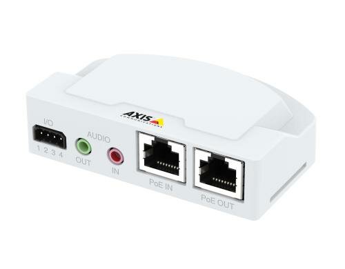 AXIS T6101 Audio und I/O Modul duplex Audio, I/O Port, PoE gespiesen