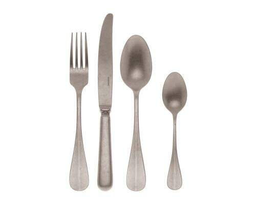 Sambonet Tafelbesteck, 24 Set, Baguette 6 Tafelmesser, 6 Gabeln, 6 Löffel, 6 TL