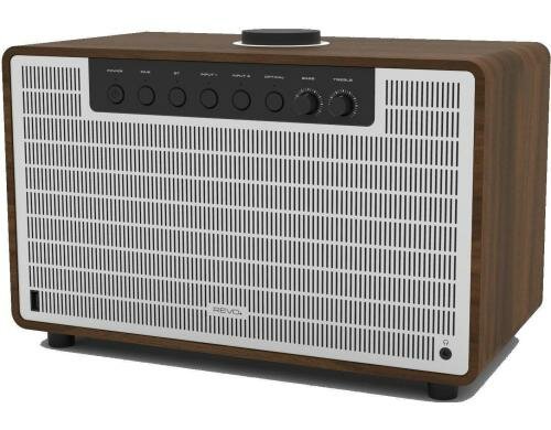 Revo SuperTone, DAB+ Radio FM, Bluetooth, Walnuss Silber