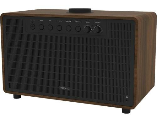 Revo SuperTone, DAB+ Radio FM, Bluetooth, Walnuss Schwarz