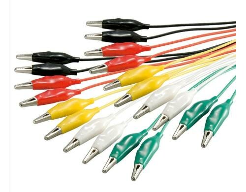 Krokodilklemmen 10 Stück 5 Farben