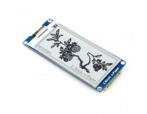 2.9 ePaper Display HAT, 296x128 Pixel,3.3V für Raspberry Pi, 20cm 8Pin Kabel