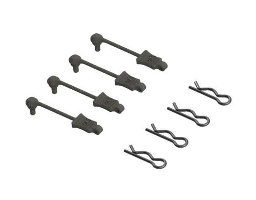 Arrma BODY CLIP RETAINERS 1/8 SCALE