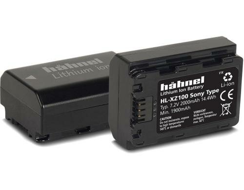 Hähnel Ersatzakku HL-XZ100 für Sony FZ100 Lithium-Ionen-Akku, 7.2V 2000mAh