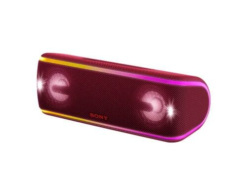 Sony SRS-XB41R, Kabelloser Lautsprecher rot, wasserfest, NFC, Bluetooth