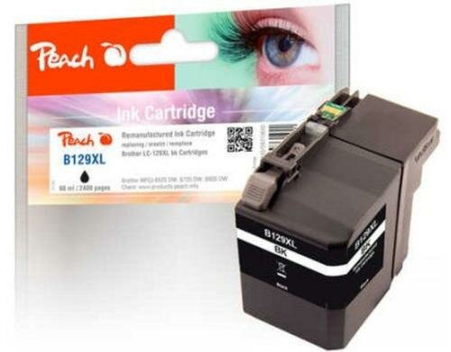 Peach Tinte Brother LC-129XL BK 60ml