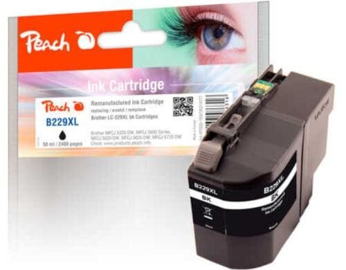 Peach Tinte Brother LC-229XL Sparpack 53ml, 2400 Seiten