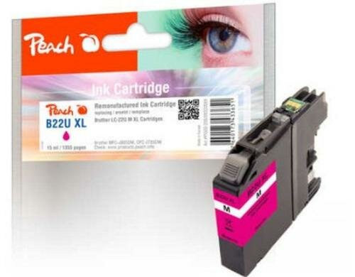 Peach Tinte Brother LC-22U XL magenta 15ml, 1735 Seiten