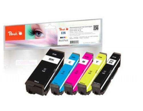 Peach Tinte Epson No. 26 T2616 MultiPack 1x7.6ml, 4x 6.2ml