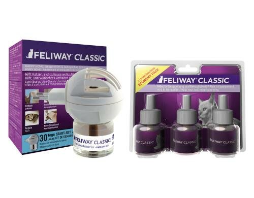 Feliway Classic Start-Set inkl. Triopack Nachfüllklakon 3x 48ml
