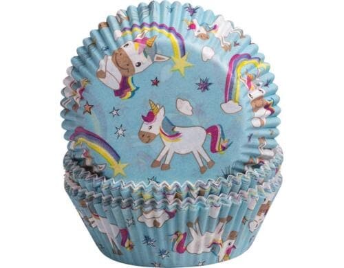 Demmler Papierförmchen Einhorn 60 Stück, 5x2,5cm