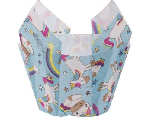 Demmler Tulip Wraps Einhorn 24 Stück, 14 x 14 cm