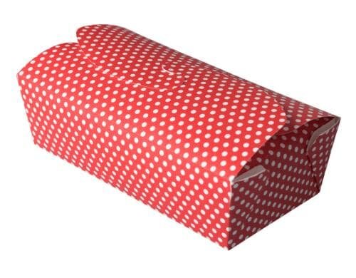 Demmler Baking Box to go Pünktchen 4 Stück, 16x 8 x 12 cm