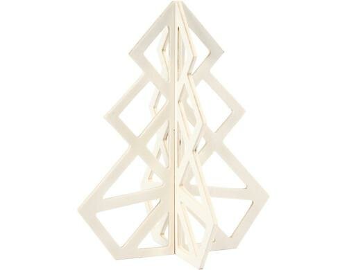 Creativ Company Tannenbaum 16 cm Geometrisches Design