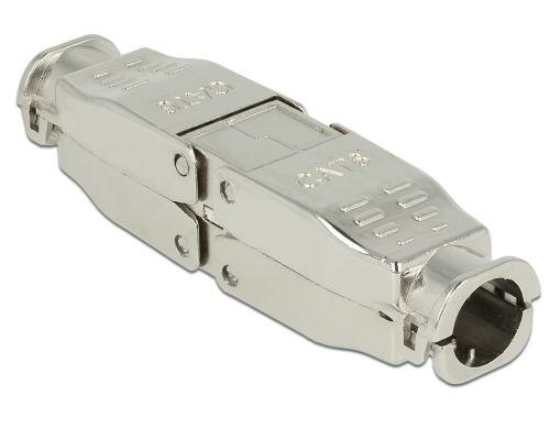 Delock Cat.6 Verbindungsmodul, geschirmt Für Massiv- und Litzenleiter AWG 24-26