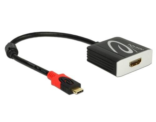 Monitoradapter USB Typ-C zu HDMI 4K bis 30Hz, DP Alternate Mode, 20cm