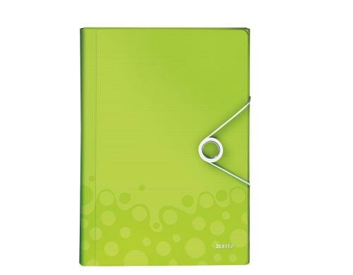 Leitz WOW Projektmappe A4 PP grün
