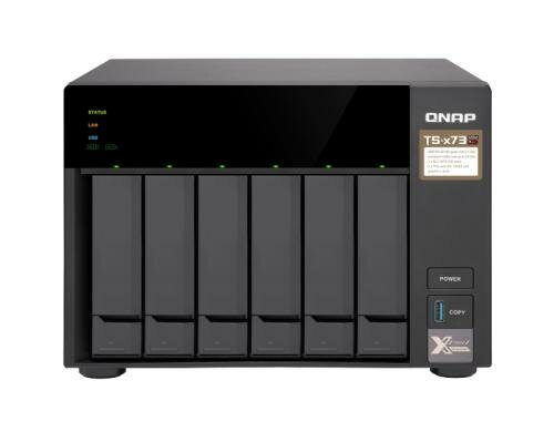 QNAP NAS TS-673-4G, 6-bay AMD R-Serie Quad-Core 2.1GHz, 4GB