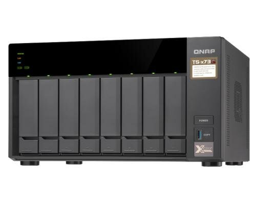 QNAP NAS TS-873-4G, 8-bay AMD R-Serie Quad-Core 2.1GHz, 4GB