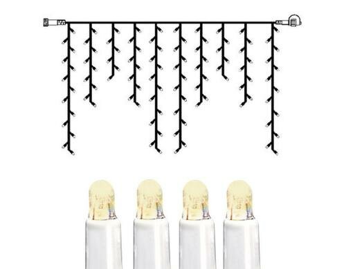Star Trading Lichervorhang Erweiterungssys. LEO, 2x1m, 100 LED, warmweiss