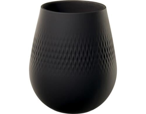 Villeroy & Boch Collier Noir Vase CarréNo2 12,5 x 12,5 x 14 cm