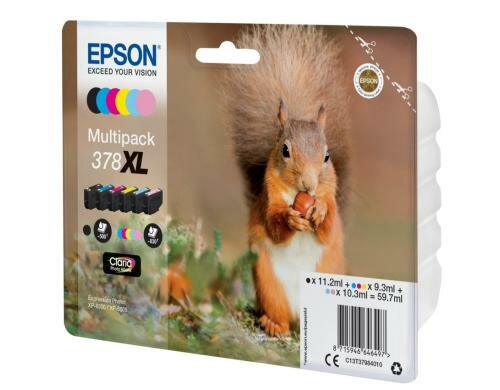 Tinte Epson C13T37984010 Multipack 6-Colours 378XL, zu XP-8500/15000