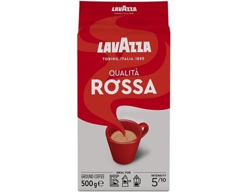 Lavazza Kaffeepulver Rossa Packung à 500gr