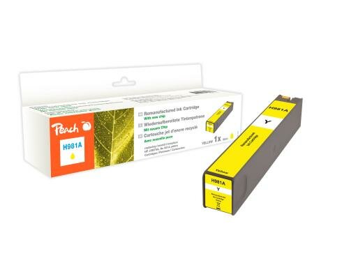 Peach Tinte HP J3M70A, No 981A Yellow, 93ml, 7400 Seiten