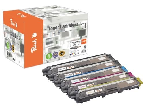 Peach Toner TN-241 MultiPack+ 2xbk, c, m, y 2x2500, 3x1400 Seiten