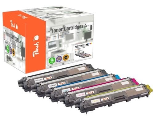 Peach Toner TN-242 MultiPack+ 2xbk, c, m, y, 2x2500, 3x1400 Seiten