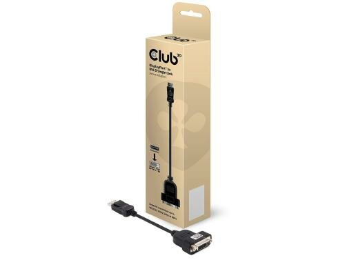 Club 3D, Adapterkabel DP auf DVI-D SL aktiv L= 200 mm