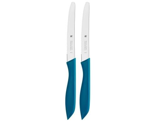 WMF Vespermesser SET 2TLG. BLAU 2 Stück, Länge 23cm, Handwäsche