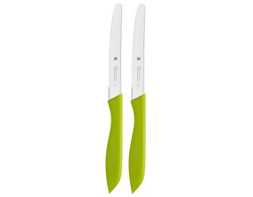 WMF Vespermesser SET 2TLG. GRÜN 2 Stück, Länge 23cm, Handwäsche