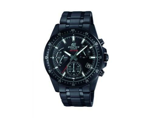 Casio EDIFICE EFV-540DC-1AVUEF Analog, Massives Edelstahl